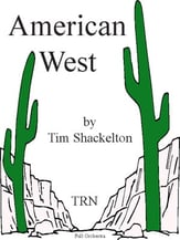 American West Orchestra sheet music cover